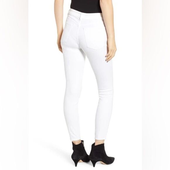 DL1961 Farrow High-Rise Skinny White Jean in Porcelain, Size 26 - Picture 2 of 11